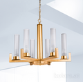 Kolarz Raggio 6 Light Ceiling Chandelier Gold Leaf 6009.80630