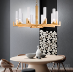 Kolarz Raggio 10 Light Ceiling Chandelier Gold Leaf 6009.81030