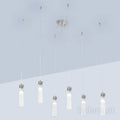 Kolarz Raggio 6 Light Ceiling Pendant Silver Leaf 6009.30650