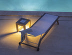 Rancho 500lm Solar Low Table 40 cm - Teak Duratek