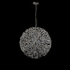 Regent Seyne 24 Light Sphere Pendant Light in Chrome with Crystal