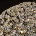 Regent Seyne 24 Light Sphere Pendant Light in Chrome with Crystal