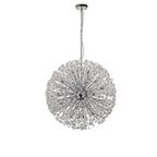 Regent Seyne 24 Light Sphere Pendant Light in Chrome with Crystal