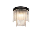 Regent Brittany 2 Light Wall Light in Brown Oxide