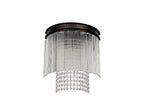 Regent Brittany 2 Light Wall Light in Brown Oxide