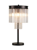 Regent Brittany 6 Light Table Lamp in Brown Oxide