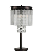 Regent Brittany 6 Light Table Lamp in Brown Oxide