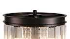 Regent Brittany 6 Light Table Lamp in Brown Oxide
