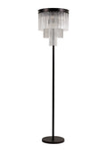 Regent Brittany 9 Light Floor Lamp in Brown Oxide