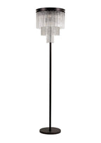Regent Brittany 9 Light Floor Lamp in Brown Oxide