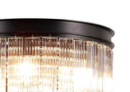 Regent Brittany 9 Light Floor Lamp in Brown Oxide