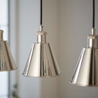 Regent Celosia 3 Light Bar Pendant Light in Bright Nickel