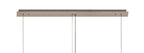 Regent Cholet Linear 5 Light Chandelier in Polished Chrome with Crystal