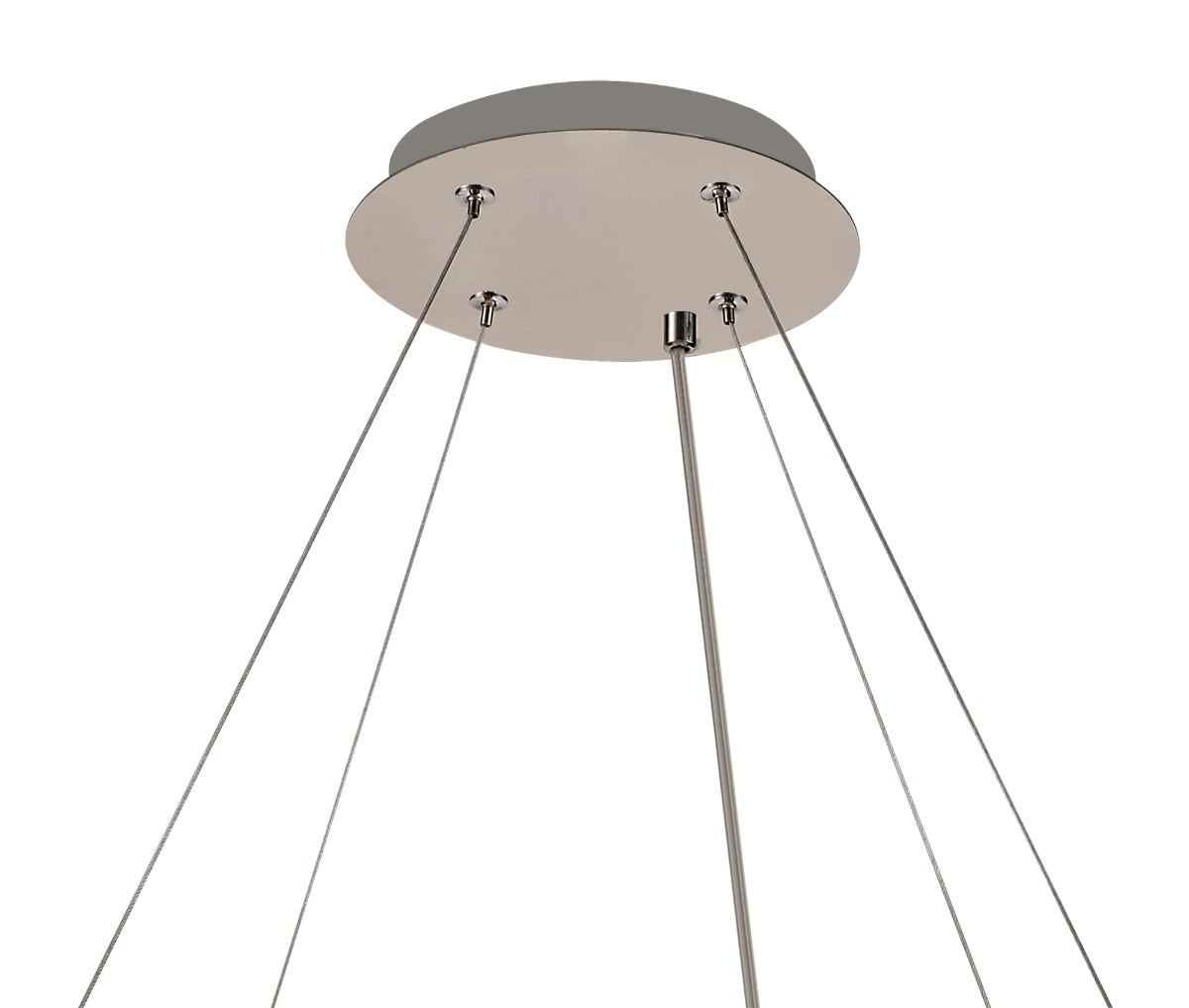 Regent Cholet Round 12 Light Chandelier in Polished Chrome with Crystal
