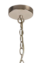 Regent Cluny Diamond 3 Light Pendant Light in Polished Nickel