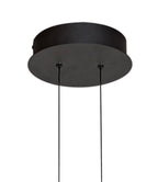 Regent Gennevil 16 Light Linear Pendant Light in Black and Antique Brass