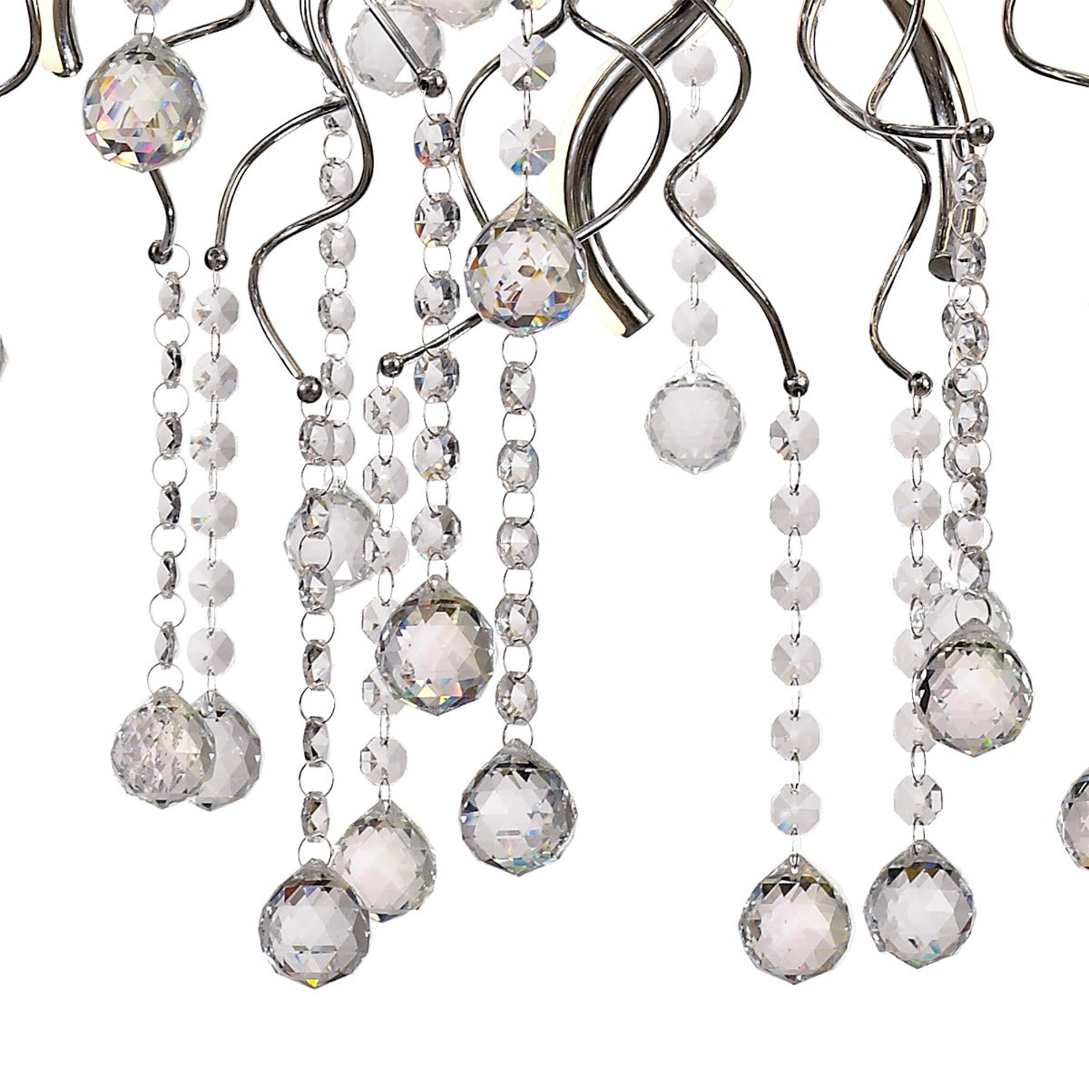 Regent Lillebonne 12 Light Ceiling Light in Polished Chrome