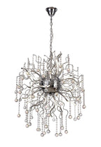 Regent Lillebonne 24 Light Pendant Light in Polished Chrome