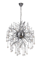 Regent Lillebonne 24 Light Pendant Light in Polished Chrome