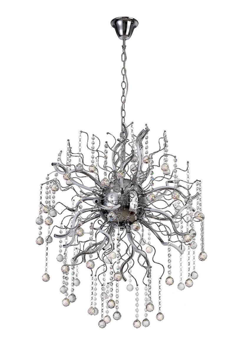 Regent Lillebonne 24 Light Pendant Light in Polished Chrome
