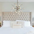 Regent Limoges Sputnik 9 Light Pendant Light in Polished Nickel