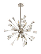 Regent Limoges Sputnik 9 Light Pendant Light in Polished Nickel