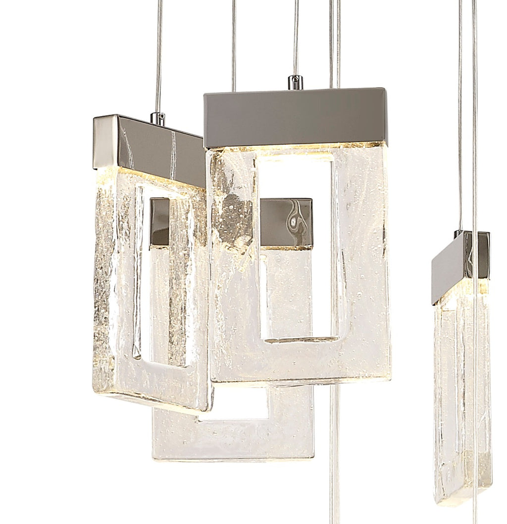 Regent Montlimar 21 Light Pendant Light in Polished Chrome