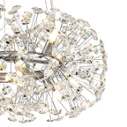 Regent Seyne 12 Light Pendant Light in Polished Chrome with Crystal