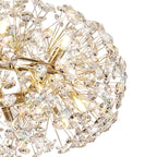 Regent Seyne 20 Light Pendant Light in French Gold with Crystal