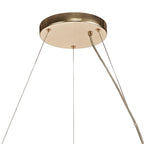 Regent Seyne 26 Light Pendant Light in French Gold with Crystal