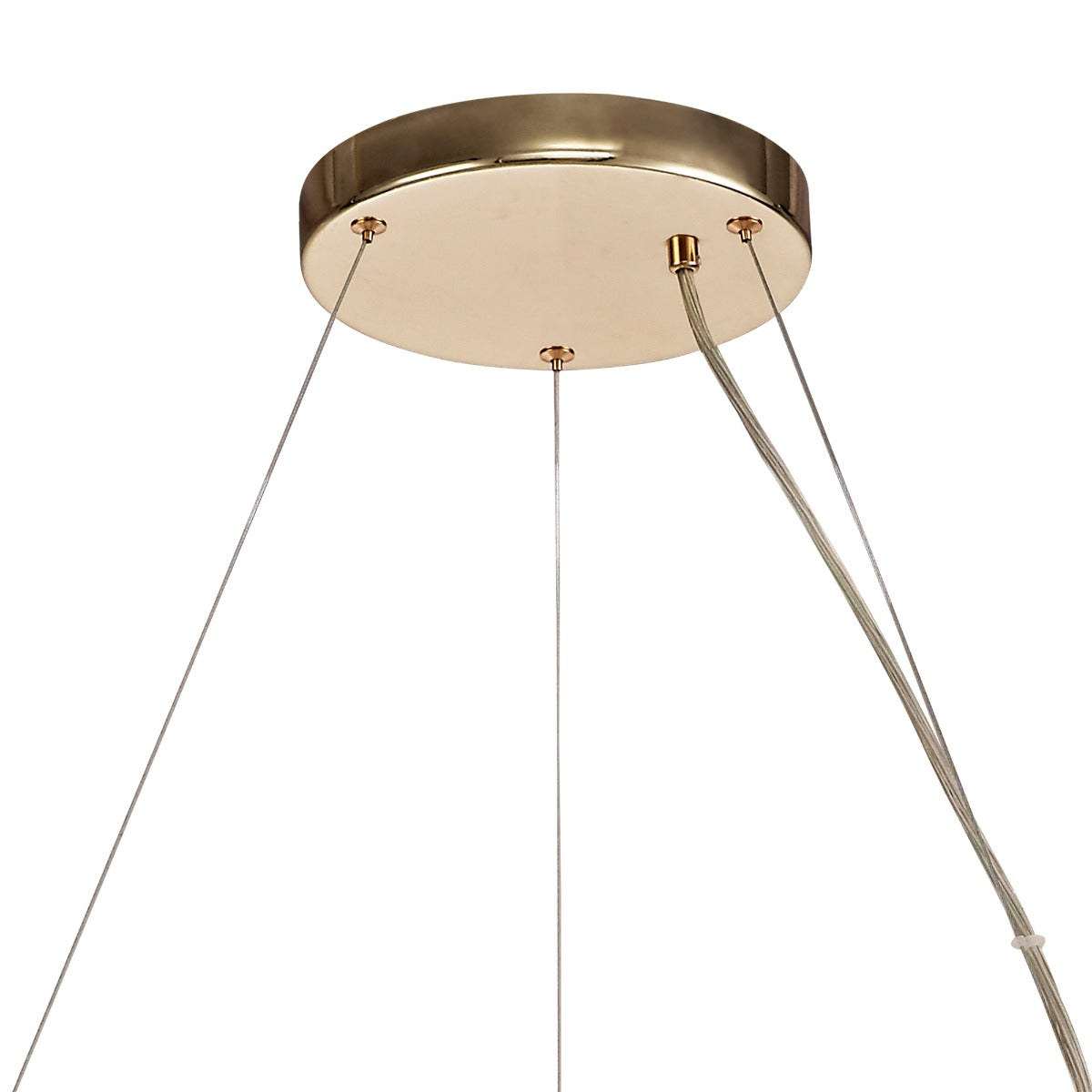 Regent Seyne 26 Light Pendant Light in French Gold with Crystal