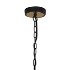 Regent Reims 3 Light 400mm Adjustable Rings Pendant Light - Gold / Black