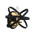 Regent Reims Adjustable Rings Wall Light 230mm Wide - Gold / Black