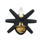 Regent Reims Adjustable Rings Wall Light 230mm Wide - Gold / Black
