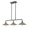 Hinkley Rigby 3 Light Pendant Light in Buckeye Bronze