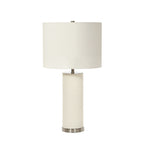 Elstead Ripple Table Lamp in White