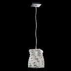 Schonbek Glissando Swarovski Crystal Pendant Light in Stainless Steel