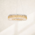 Schonbek Sarella 12 Light Radiance Crystal Pendant in Heirloom Gold