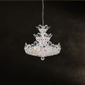 Schonbek Trilliane 15 Light Radiance Crystal Chandelier in Polished Stainless Steel