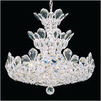 Schonbek Trilliane 15 Light Radiance Crystal Chandelier in Polished Stainless Steel