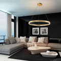 Schuller Helia Large Pendant Light in Gold Leaf