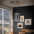 Schuller Kuma Pendant Light in Stainless Steel