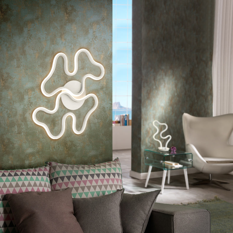 Schuller Marea Ceiling Light with White Frame