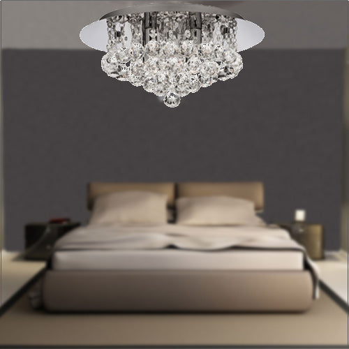 Searchlight Hanna Flush Fitting 3404-4CC Polished Chrome