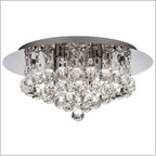 Searchlight Hanna Flush Fitting 3404-4CC Polished Chrome