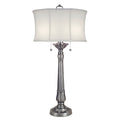 Stiffel Presidential 2 Light Table Lamp in Pewter