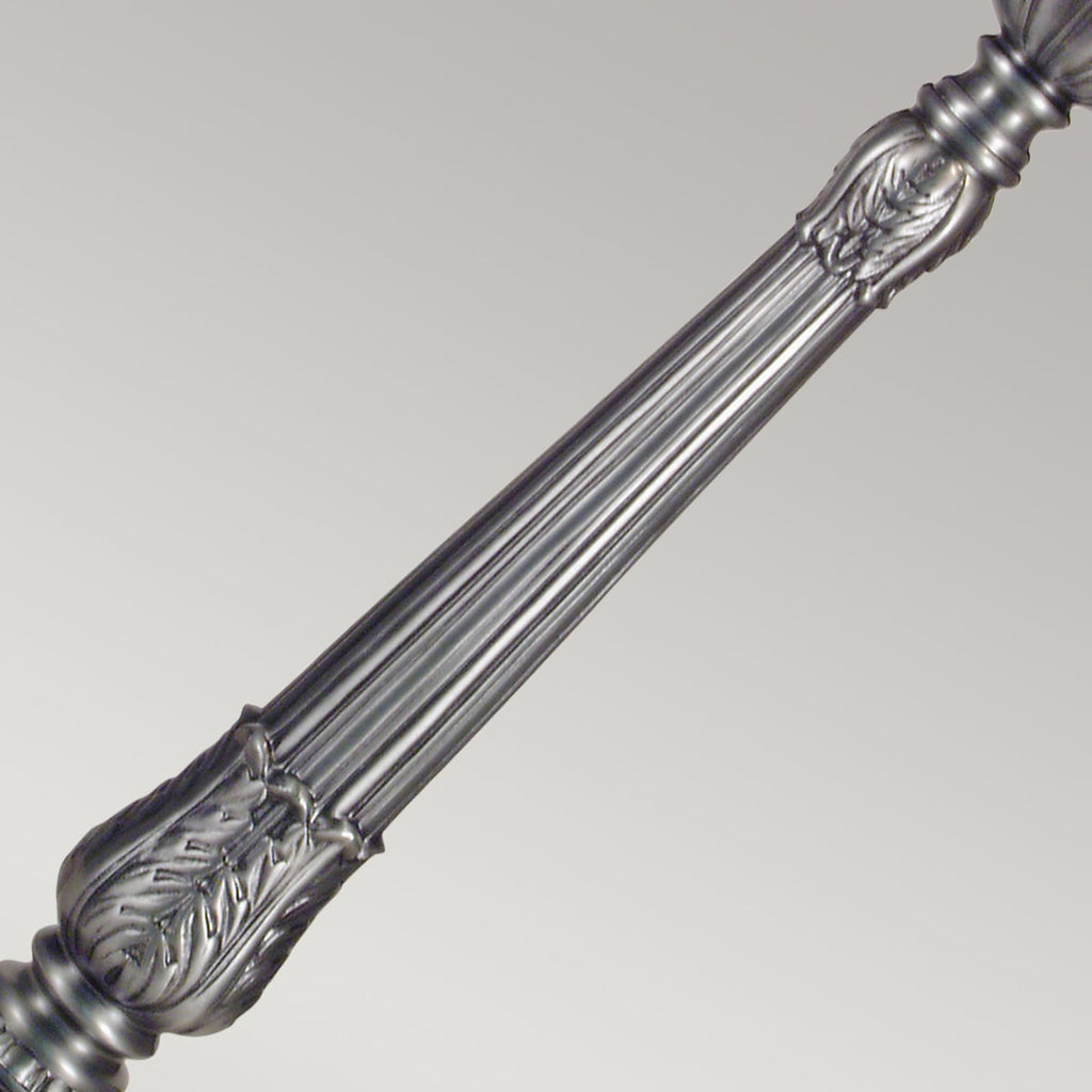 Stiffel Presidential 2 Light Table Lamp in Pewter