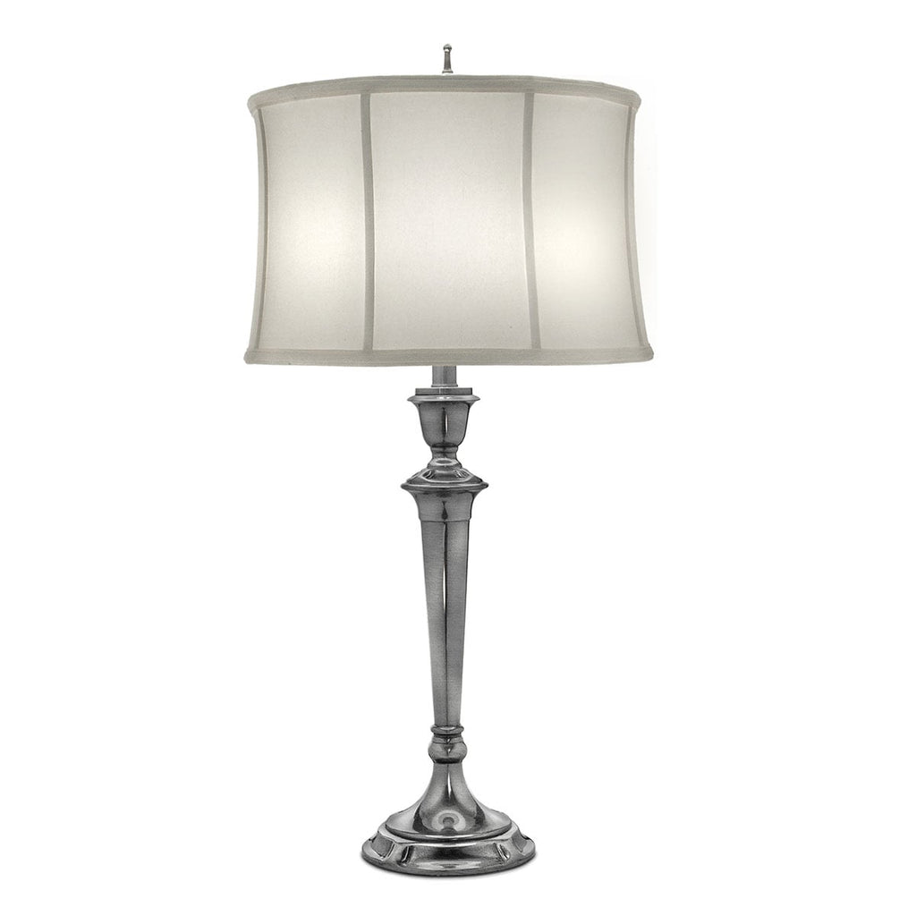 Stiffel Syracuse Table Lamp in Antique Nickel