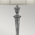 Stiffel Syracuse Table Lamp in Antique Nickel