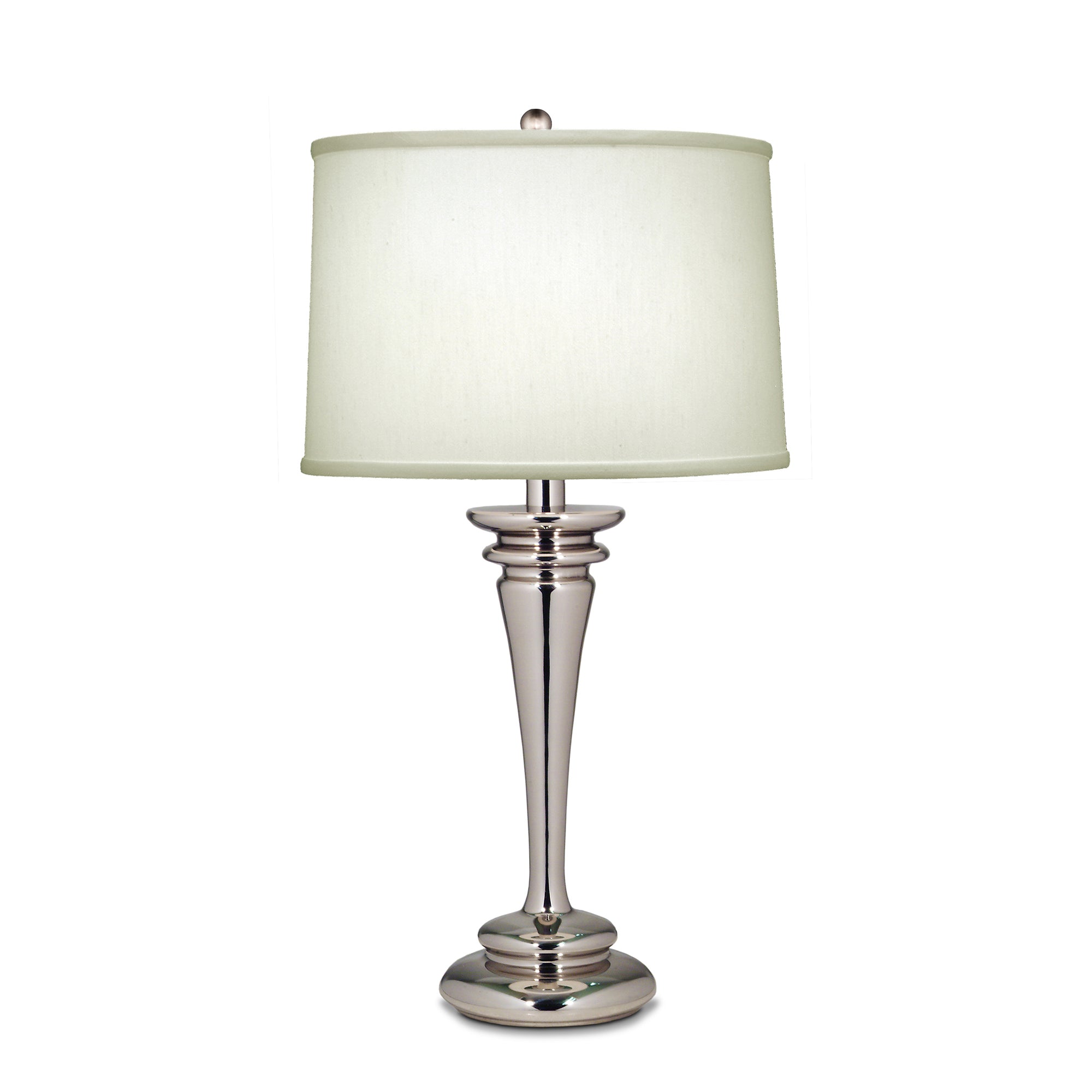 Stiffel Brooklyn Table Lamp in Polished Nickel